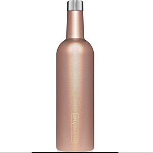 BRÜMATE WINESULATOR™ 25oz WINE CANTEEN - GLITTER ROSE GOLD